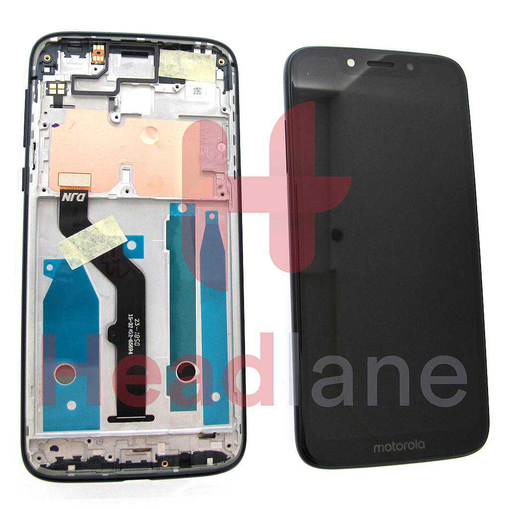 Lenovo / Motorola XT1952 Moto G7 Play LCD Display / Screen + Touch - Black