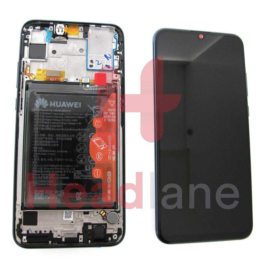 Huawei Honor 10 Lite / Honor 20 Lite LCD Display / Screen + Touch + Battery - Black