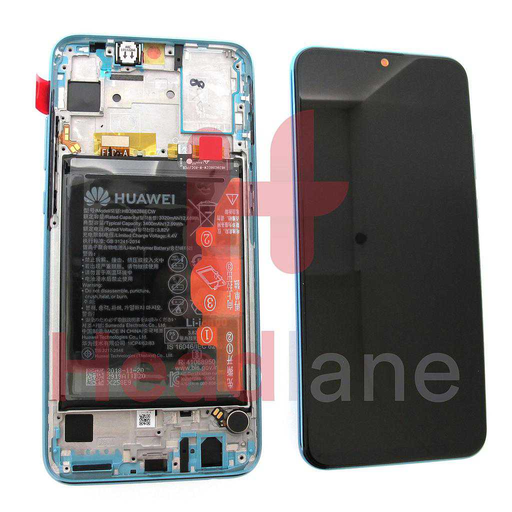 Huawei Honor 10 Lite LCD Display / Screen + Touch + Battery - Sapphire Blue