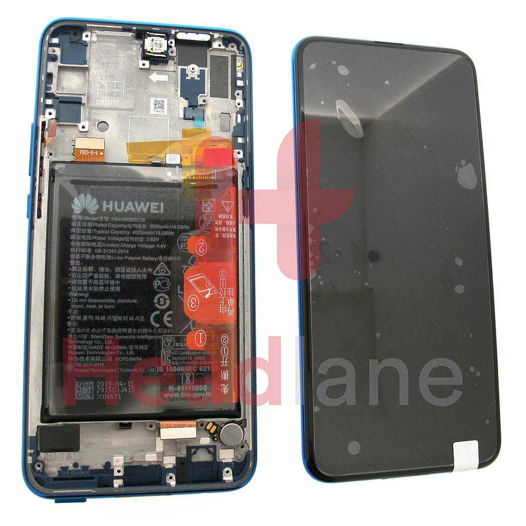 Huawei P Smart Z LCD Display / Screen + Touch + Battery - Blue