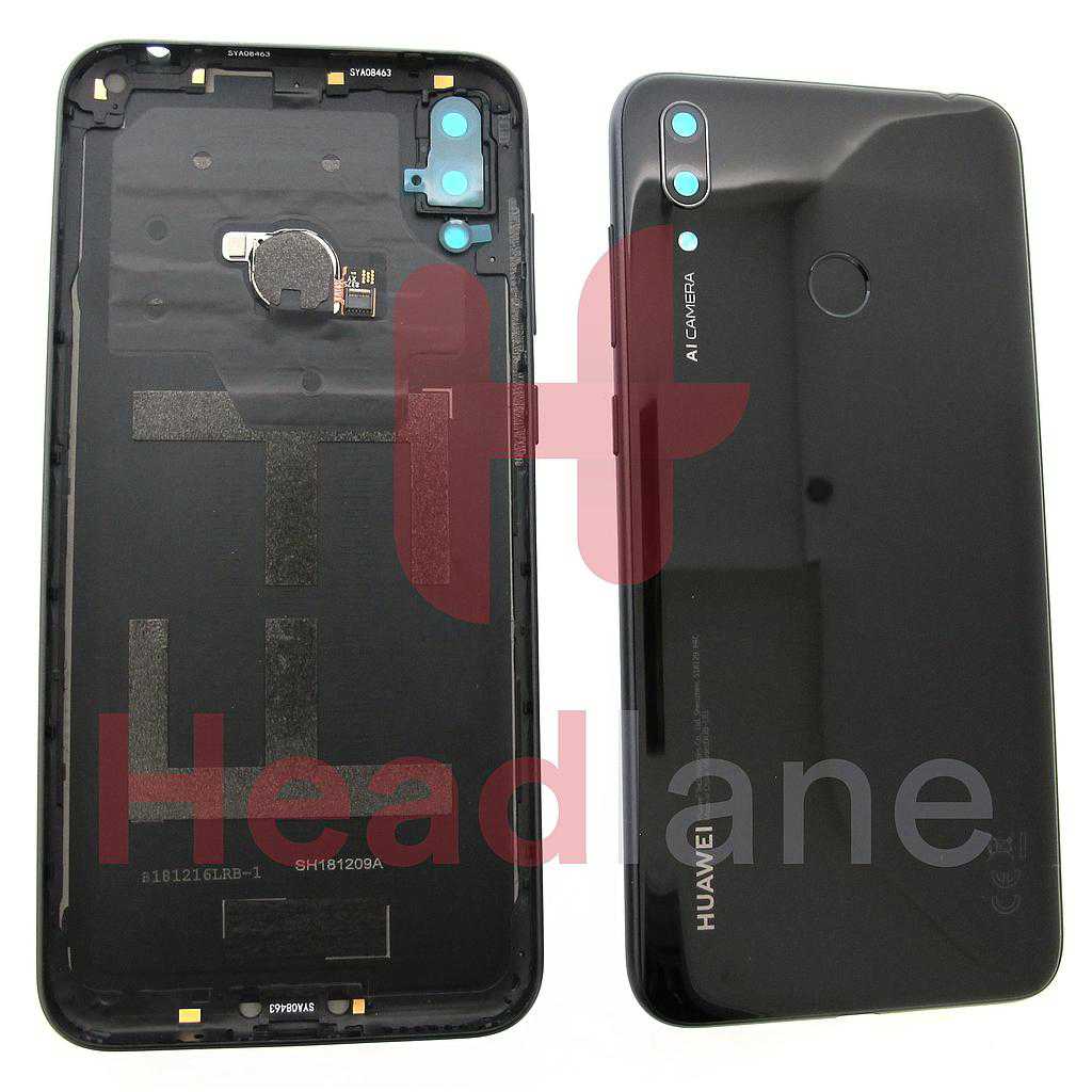 Huawei Y7 (2019) Back / Battery Cover - Black