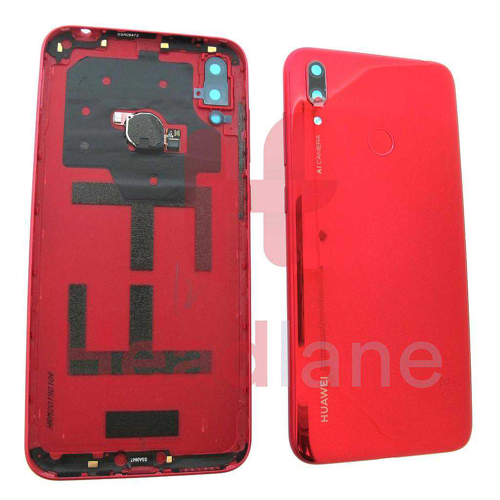 Huawei Y7 (2019) Back / Battery Cover - Red