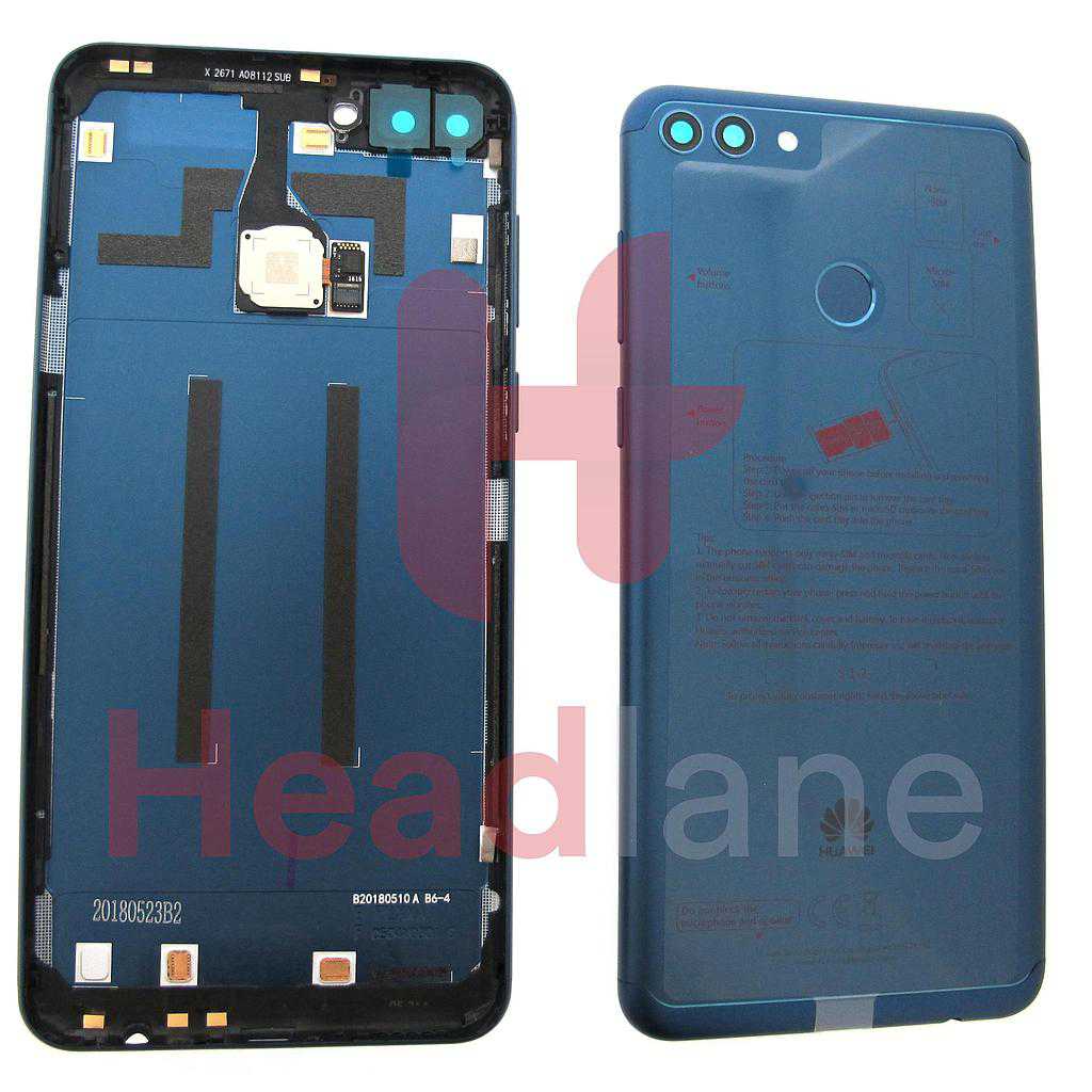 Huawei Y9 (2018) Back / Battery Cover - Blue