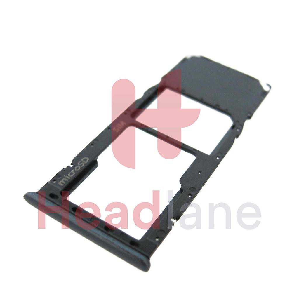 Samsung SM-A505 Galaxy A50 SIM / MicroSD Card Tray (Single Sim) - Black