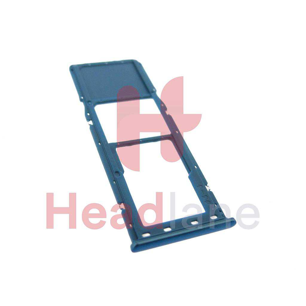 Samsung SM-A505 Galaxy A50 SIM / MicroSD Card Tray (Single Sim) - Blue
