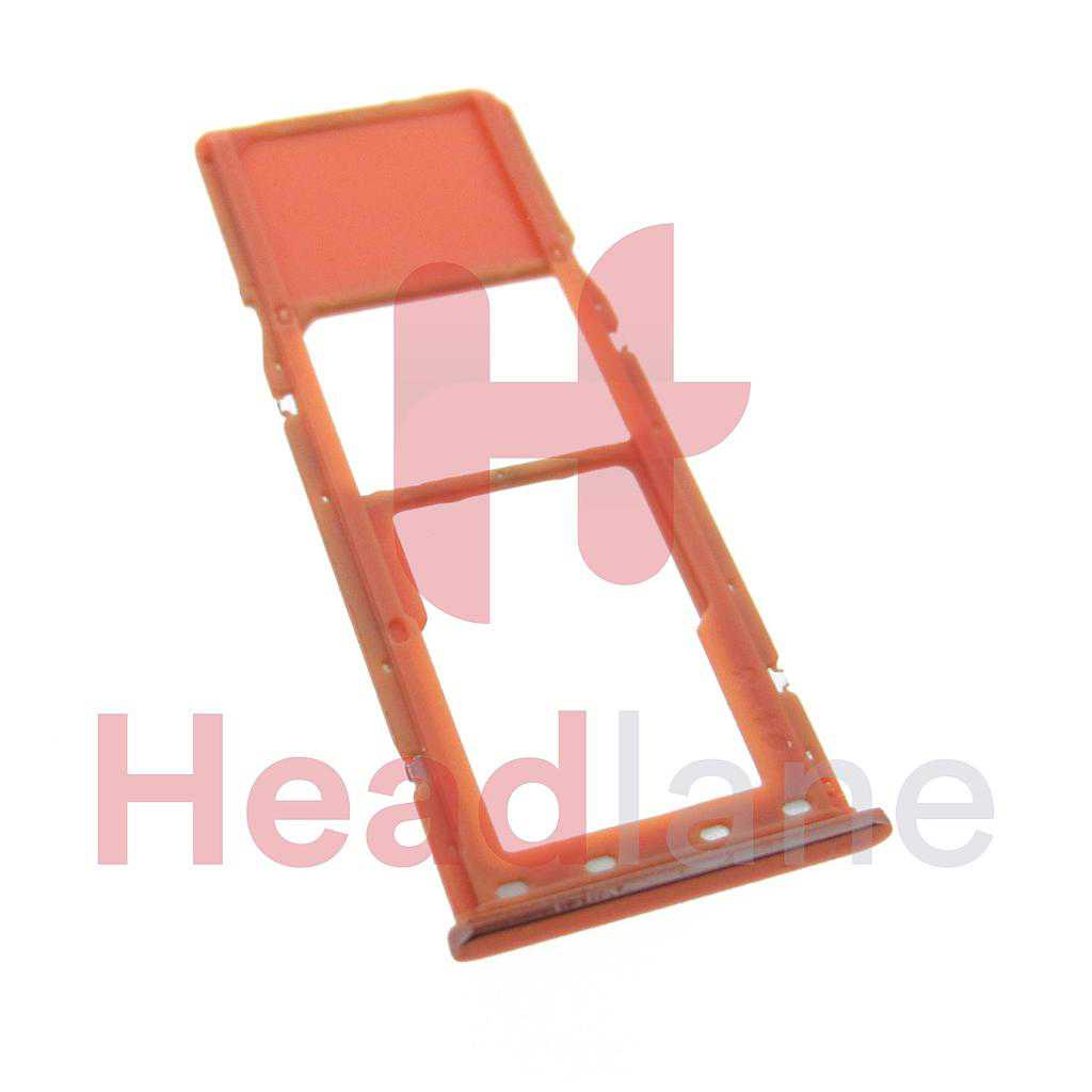 Samsung SM-A505 Galaxy A50 SIM / MicroSD Card Tray (Single Sim) - Coral