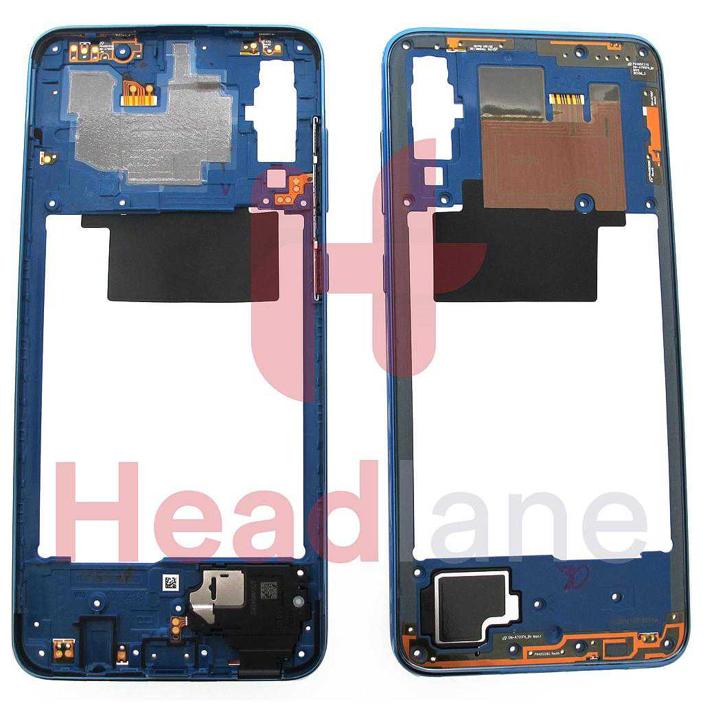 Samsung SM-A705 Galaxy A70 Middle Cover / Chassis - Blue