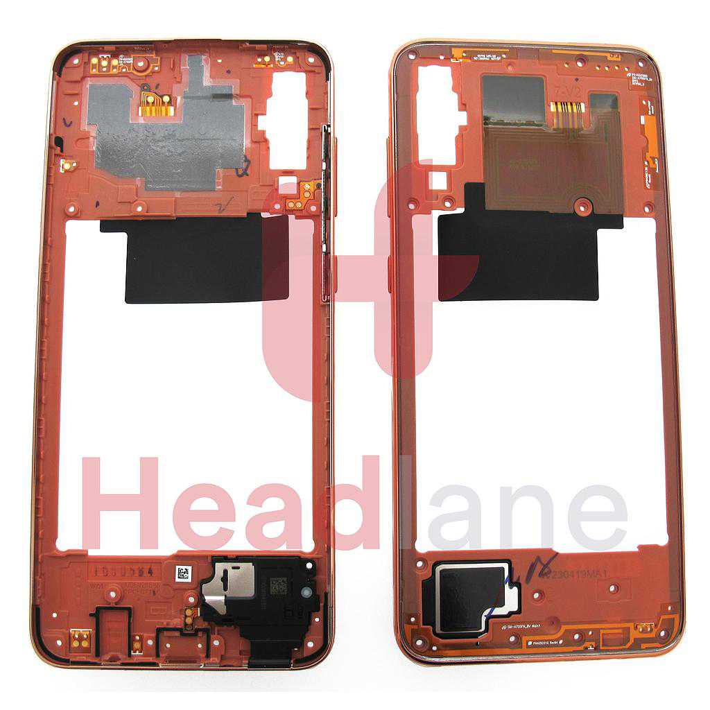 Samsung SM-A705 Galaxy A70 Middle Cover / Chassis - Coral
