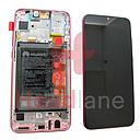 Huawei Honor 20 Lite LCD Display / Screen + Touch + Battery - Red