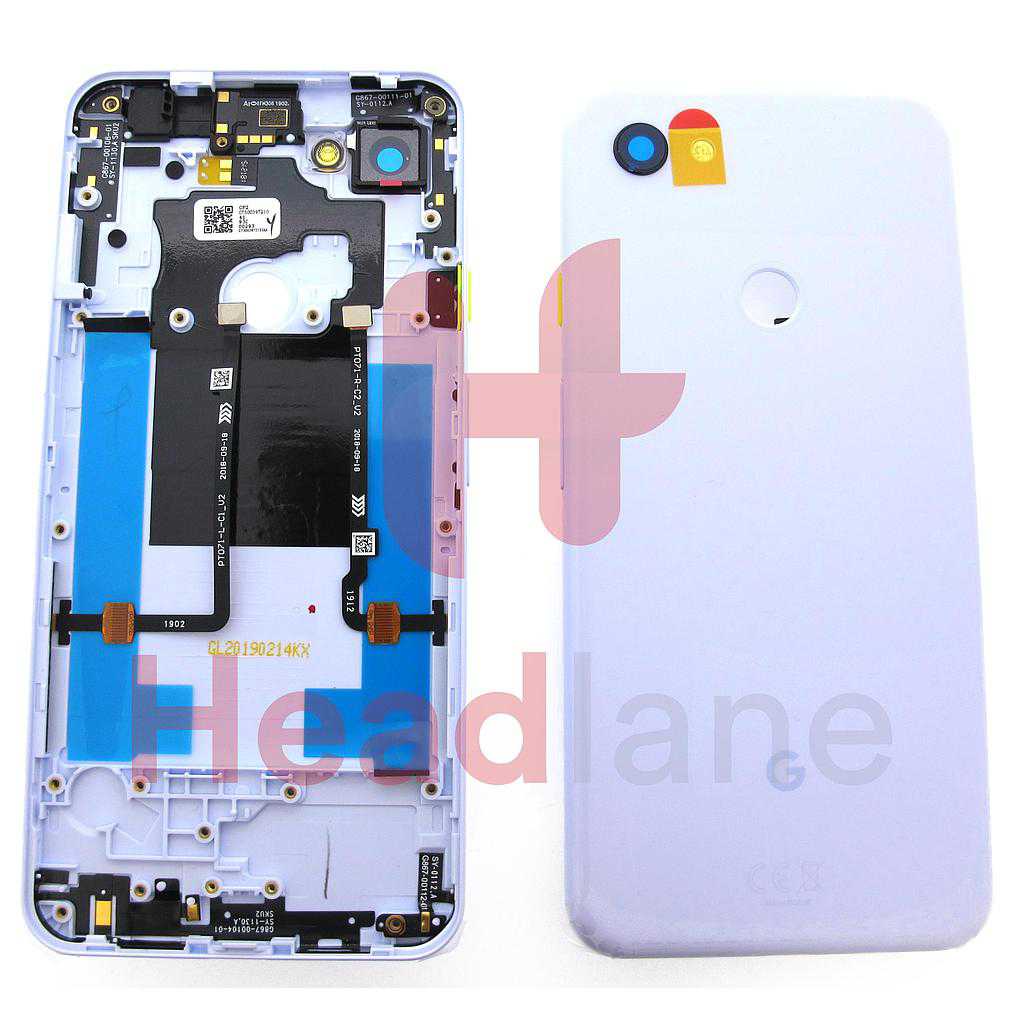 Google Pixel 3a XL Back / Battery Cover - Purple-ish