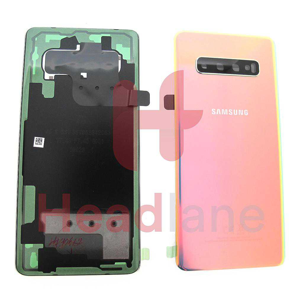 Samsung SM-G975 Galaxy S10+ / S10 Plus Back / Battery Cover - Silver