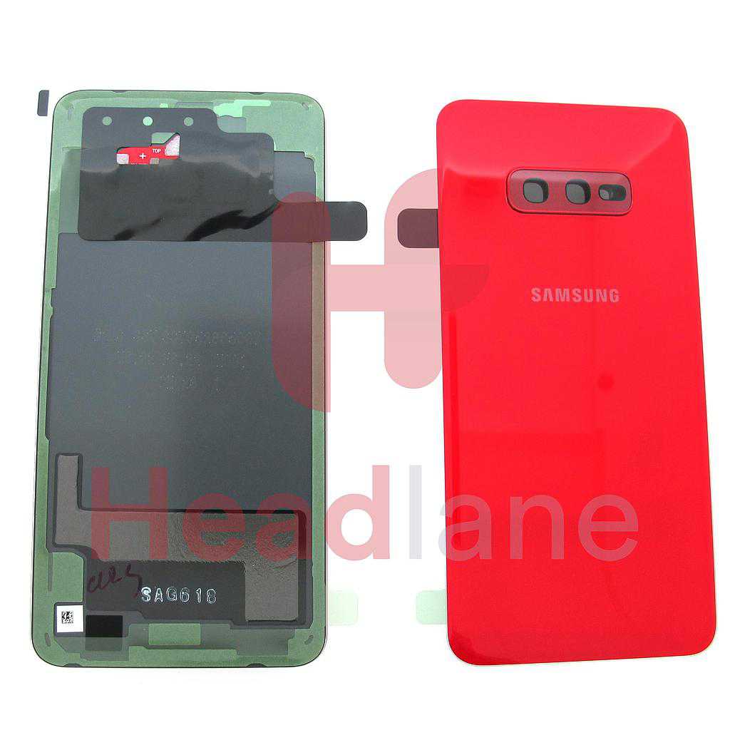 Samsung SM-G970 Galaxy S10E Back / Battery Cover - Cardinal Red