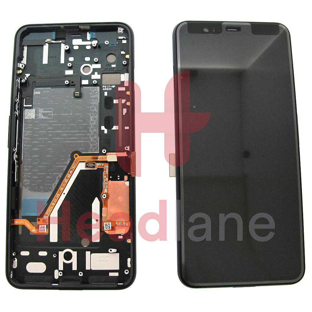 Google Pixel 4 XL LCD Display / Screen + Touch - Black