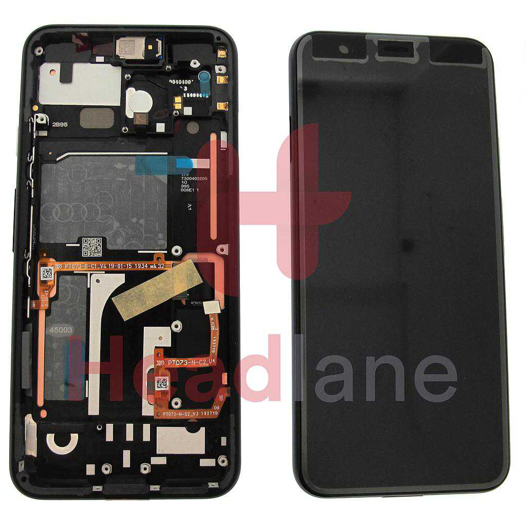 Google Pixel 4 LCD Display / Screen + Touch - Black
