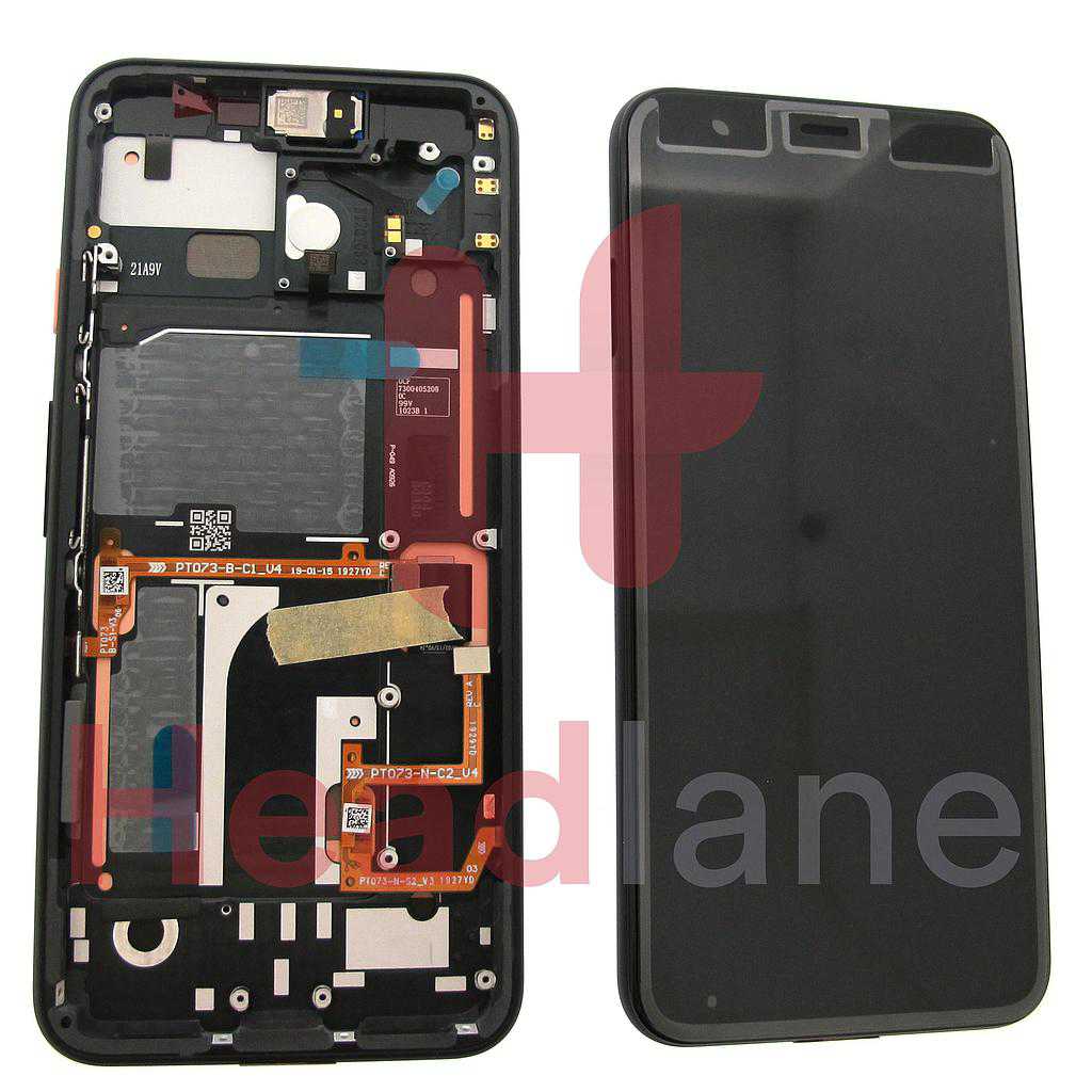 Google Pixel 4 LCD Display / Screen + Touch - Orange