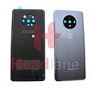 OnePlus 7T Back / Battery Cover - Frosted Silver