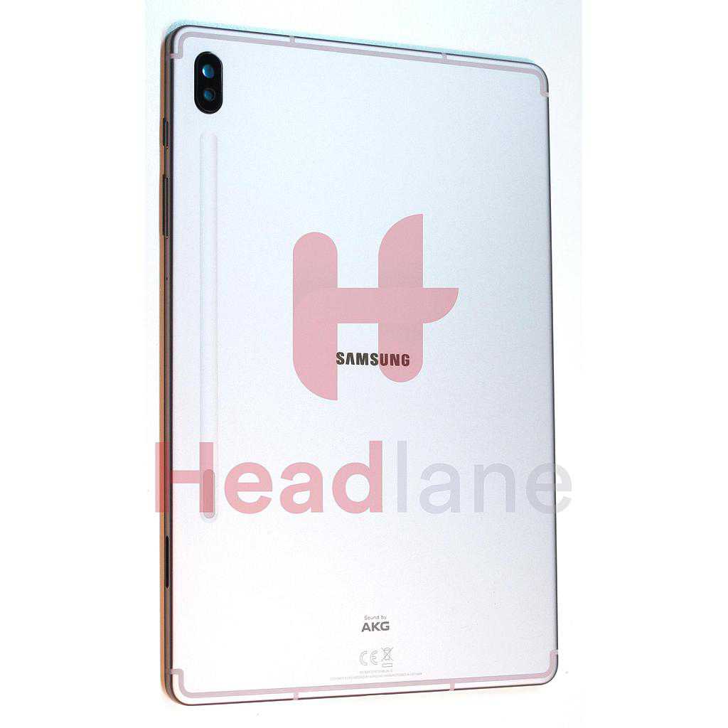 Samsung SM-T865 Galaxy Tab S6 Back / Battery Cover - White