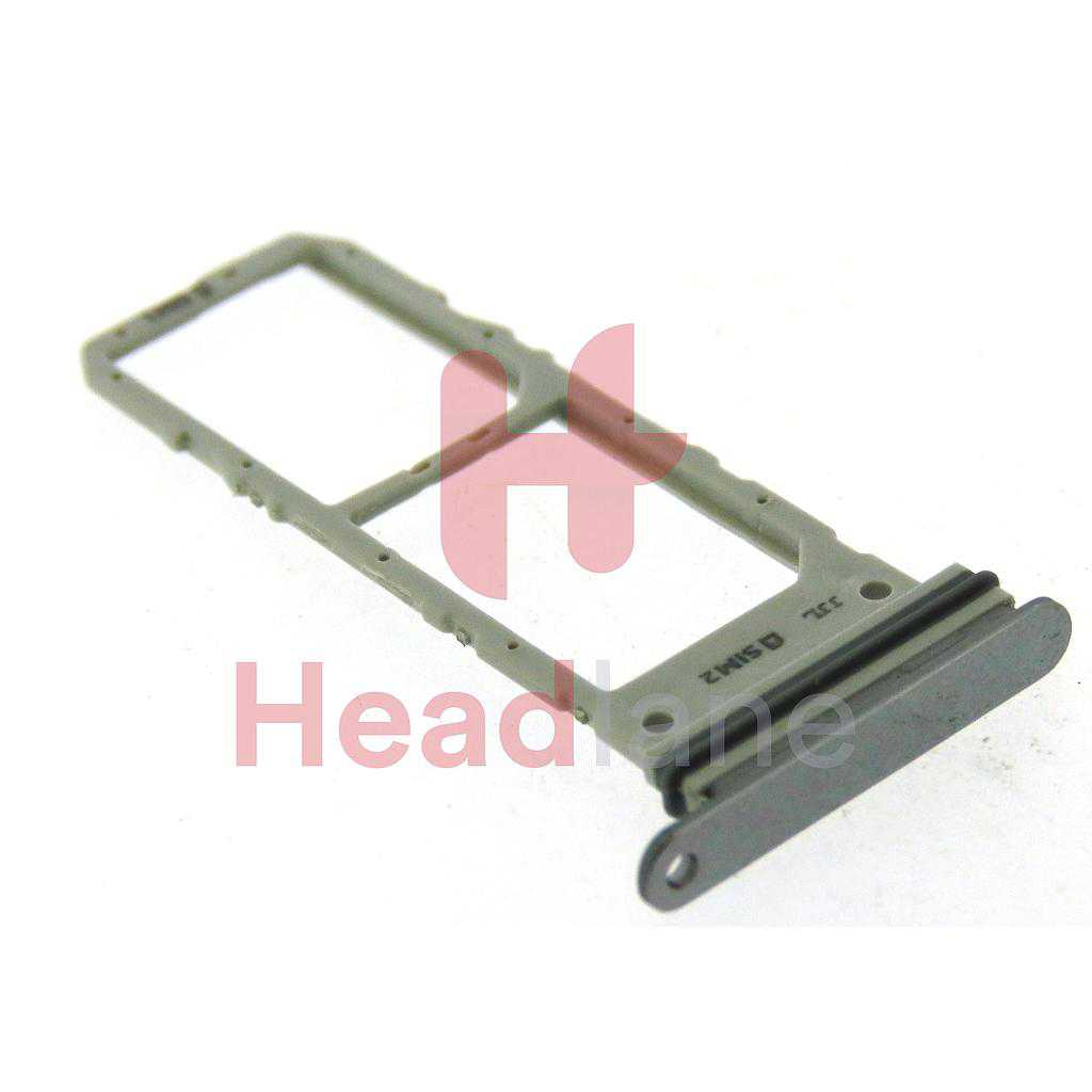 Samsung SM-N970 Galaxy Note 10 SIM Card Tray - Aura Glow / Silver