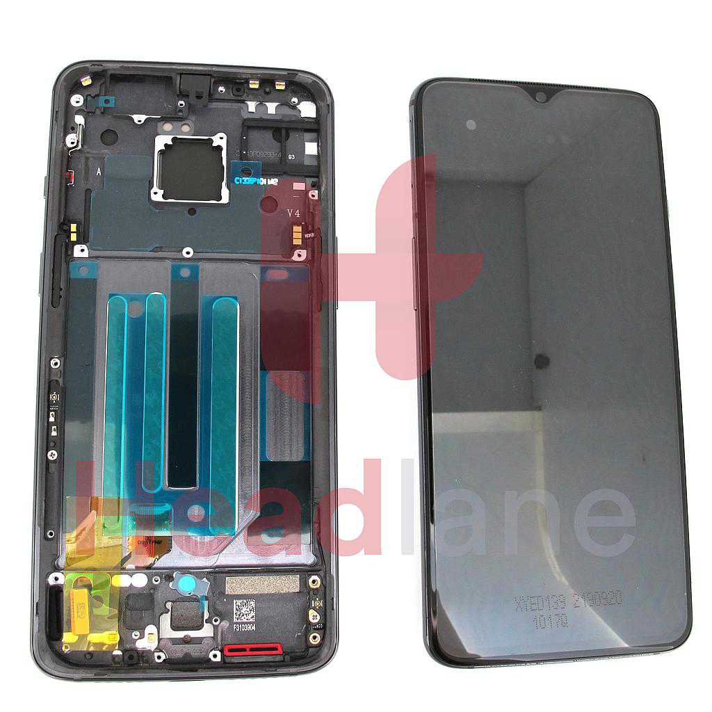OnePlus 7 LCD Display / Screen + Touch - Mirror Grey