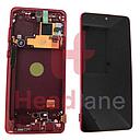 Samsung SM-N770 Galaxy Note 10 Lite LCD Display / Screen + Touch - Red