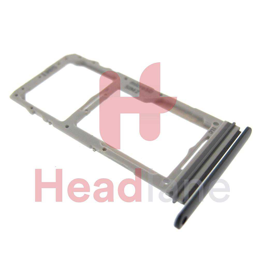 Samsung SM-G770 Galaxy S10 Lite SIM Card Tray - Black (Dual SIM)