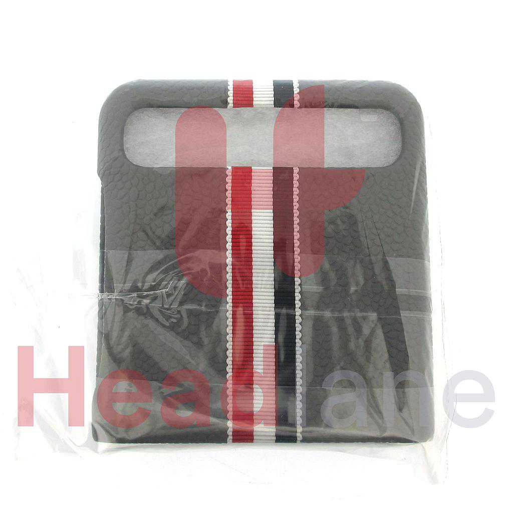 Samsung SM-F700 Galaxy Z Flip Leather Cover / Case - Thom Browne