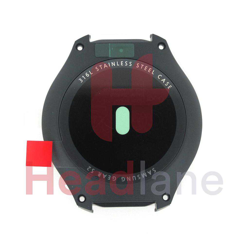 Samsung SM-R720 Galaxy Gear S2 Back / Rear Cover - Black