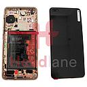 Huawei P40 LCD Display / Screen + Touch + Battery Assembly - Blush Gold