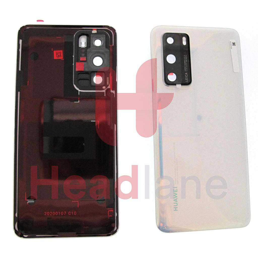 Huawei P40 Back / Battery Cover - Ice White