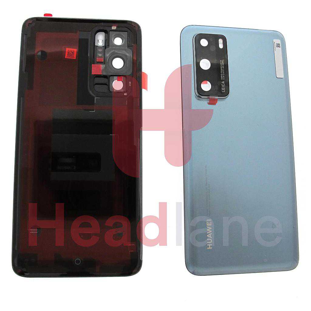 Huawei P40 Back / Battery Cover - Frost Silver