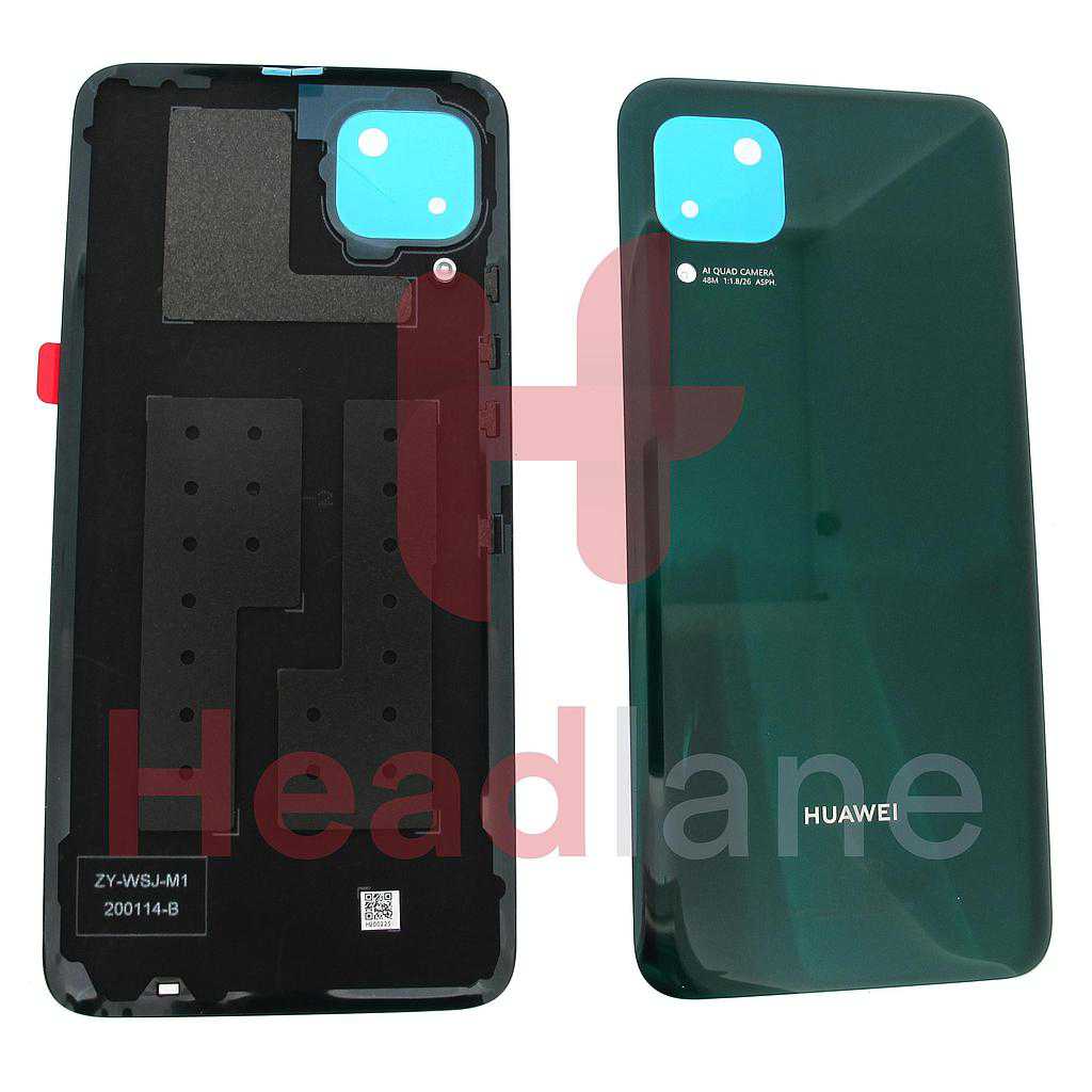 Huawei P40 Lite Back / Battery Cover - Crush Green