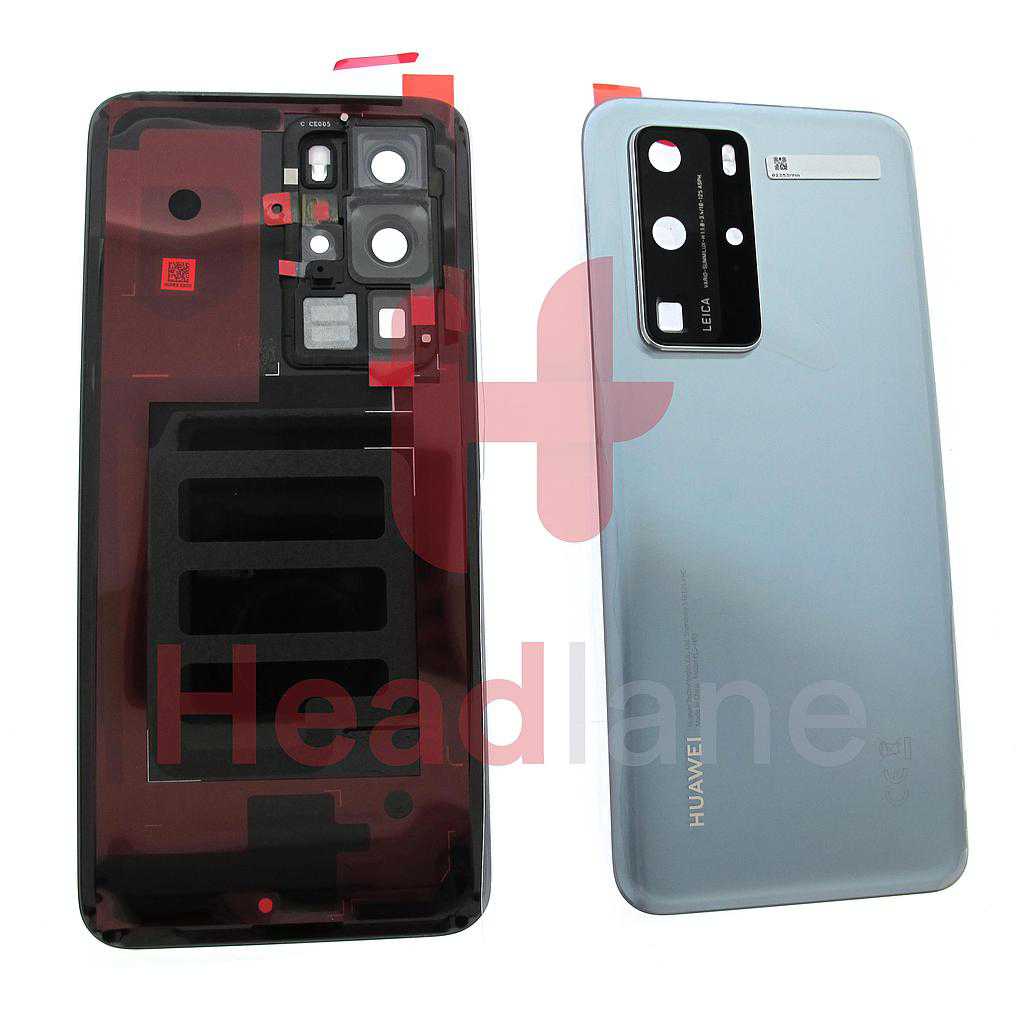 Huawei P40 Pro Back / Battery Cover - Silver Frost