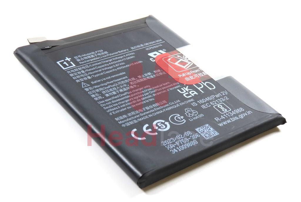 OnePlus 8 Pro BLP759 4510mAh Internal Battery