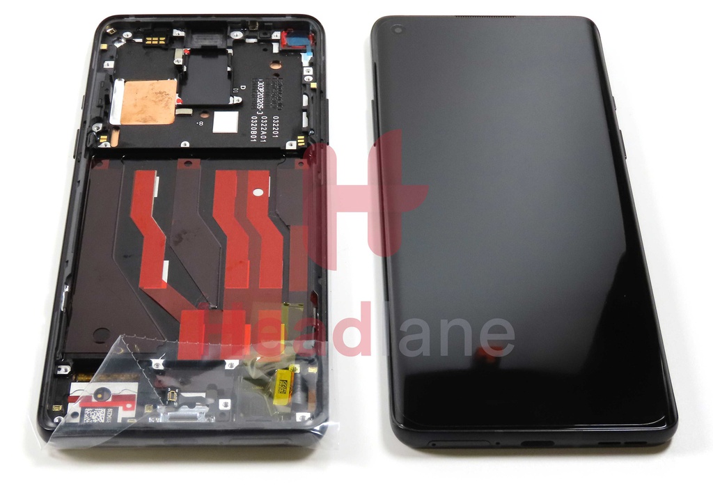 OnePlus 8 LCD Display / Screen + Touch - Onyx Black