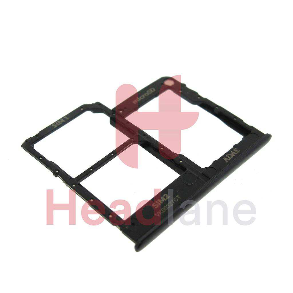 Samsung SM-A415 Galaxy A41 SIM Card Tray (Dual SIM) - Black