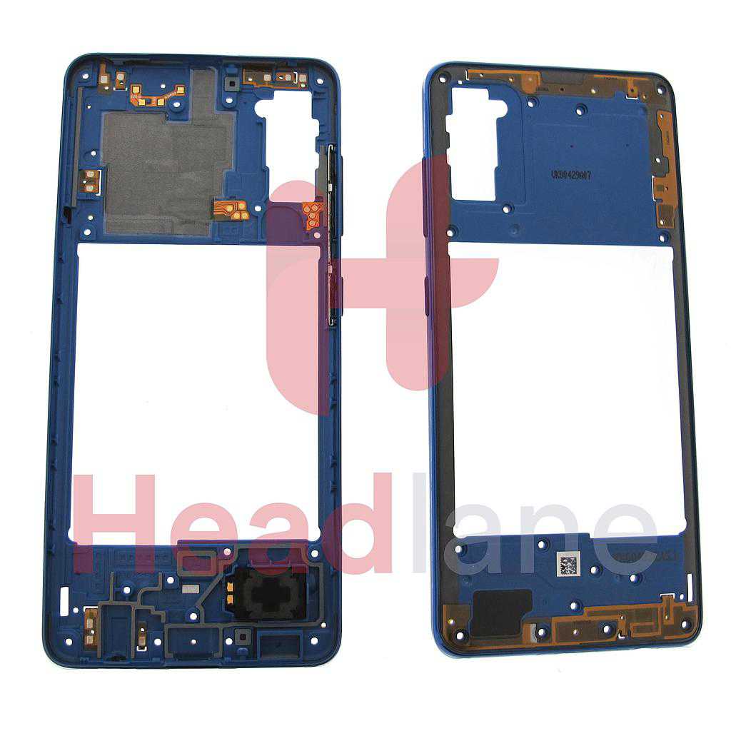 Samsung SM-A415 Galaxy A41 Middle Cover / Chassis - Blue