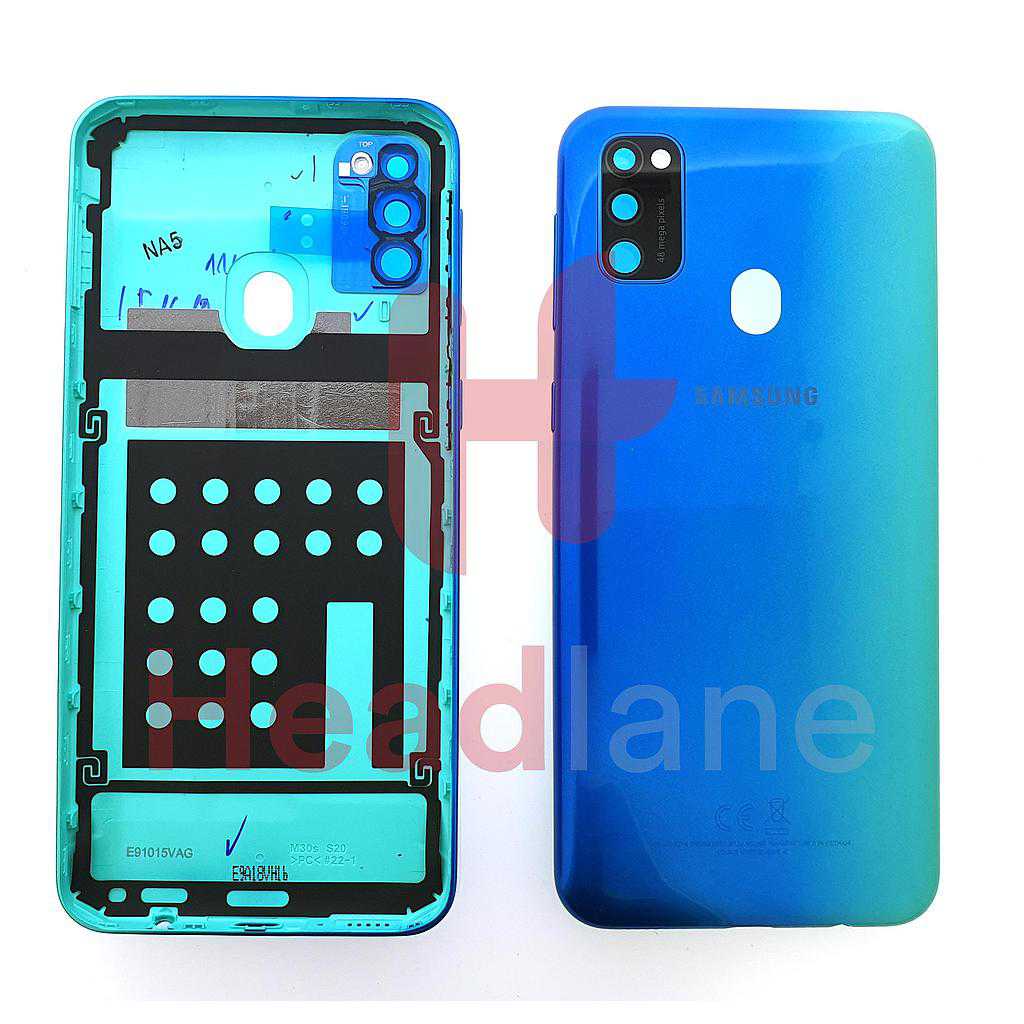 Samsung SM-M307 Galaxy M30s Back / Battery Cover - Blue