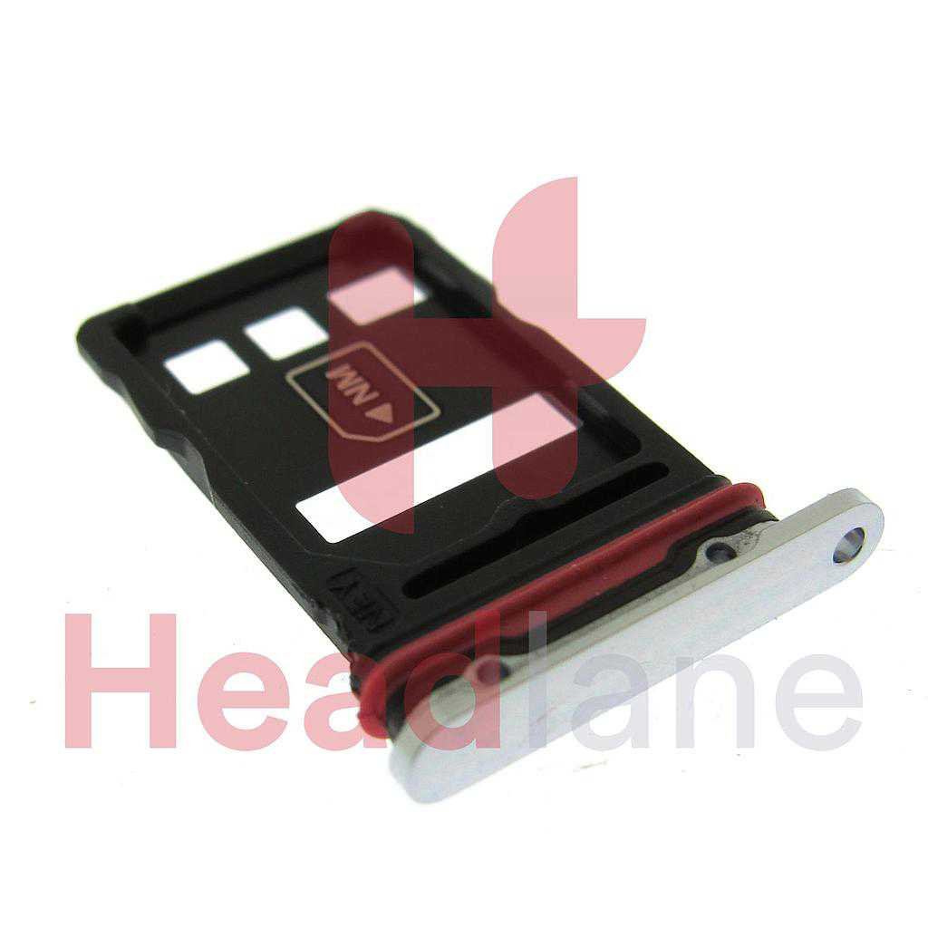 Huawei P40 Pro SIM Card Tray - Silver Frost