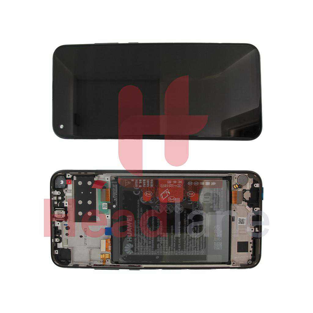 Huawei P40 Lite E LCD Display / Screen + Touch + Battery Assembly - Black
