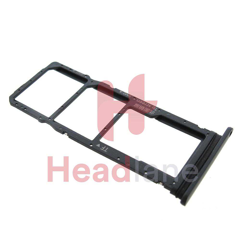 Huawei P40 Lite E SIM Card Tray - Midnight Black