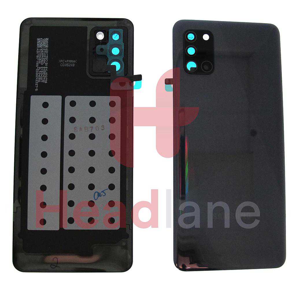 Samsung SM-A315 Galaxy A31 Back / Battery Cover - Black