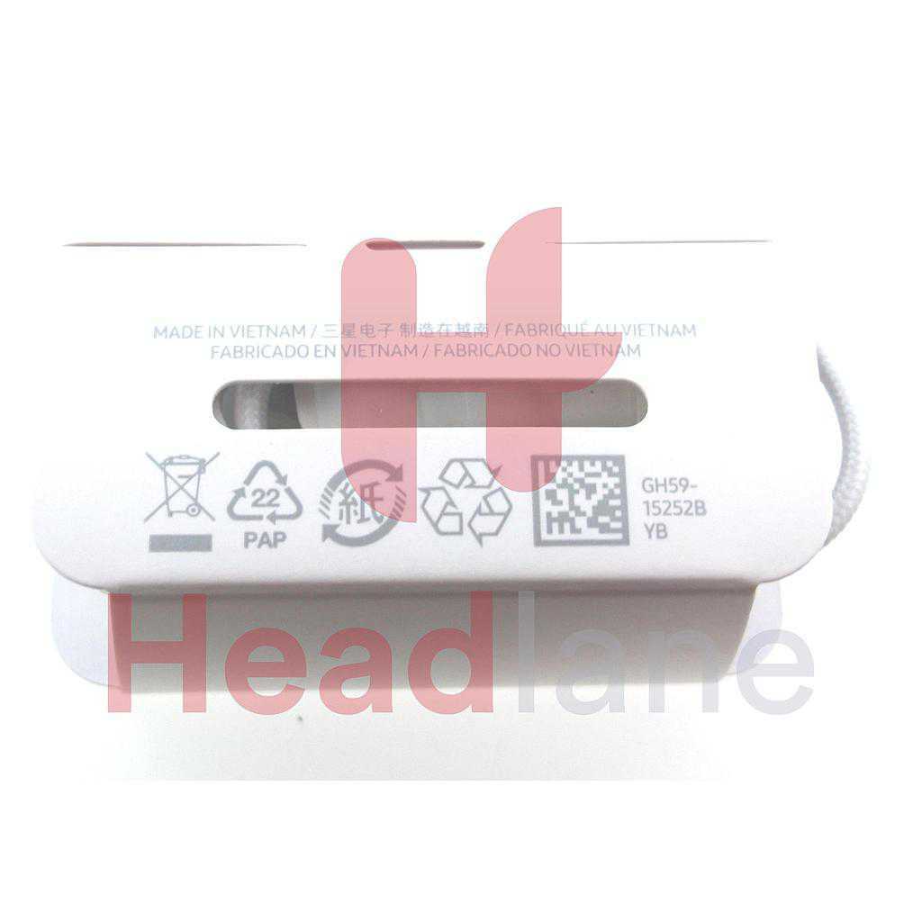 Samsung Galaxy S20 / S20 Plus / S20 Ultra AKG Headset - White