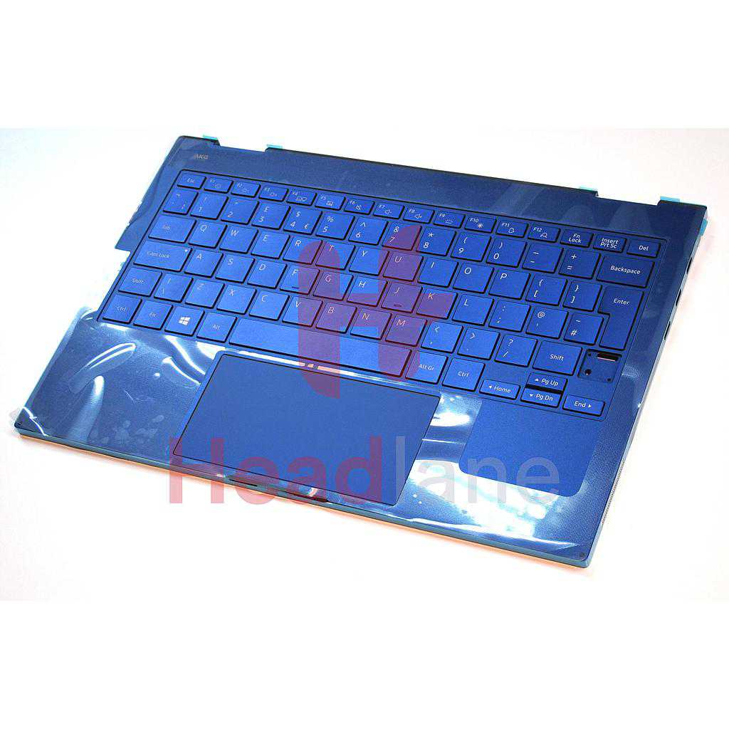 Samsung NP930QCG Galaxy Book Flex 13.3" Top Cover / Keyboard (UK QWERTY) - Blue