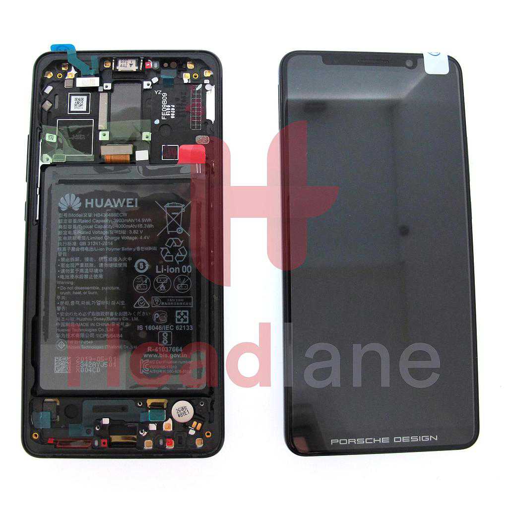 Huawei Mate 10 Pro LCD Display / Screen + Touch + Battery - Porsche Design / Black