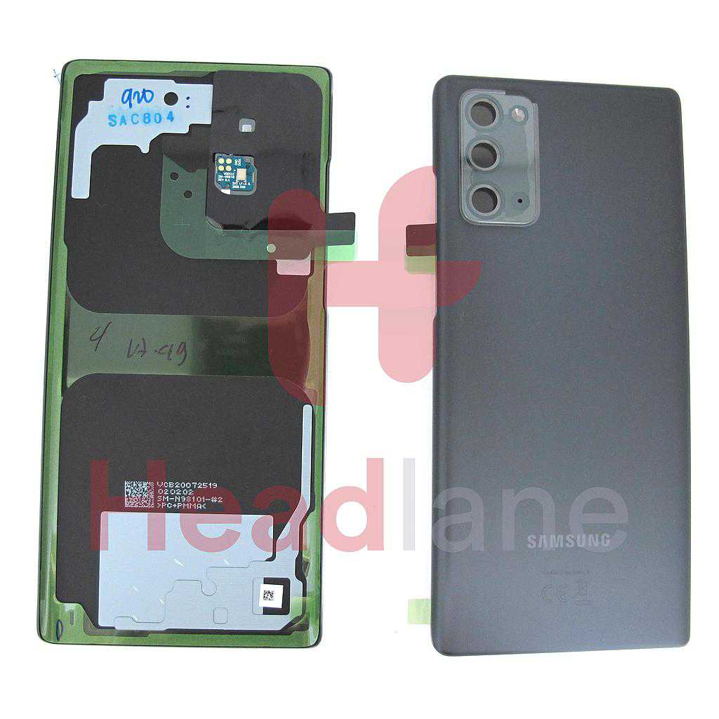 Samsung SM-N980 Galaxy Note 20 (4G) Back / Battery Cover - Grey