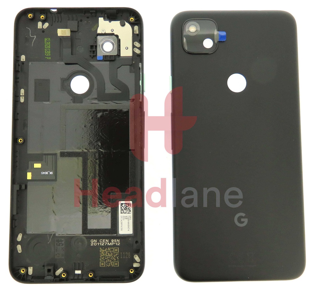 Google Pixel 4A Back / Battery Cover - Black