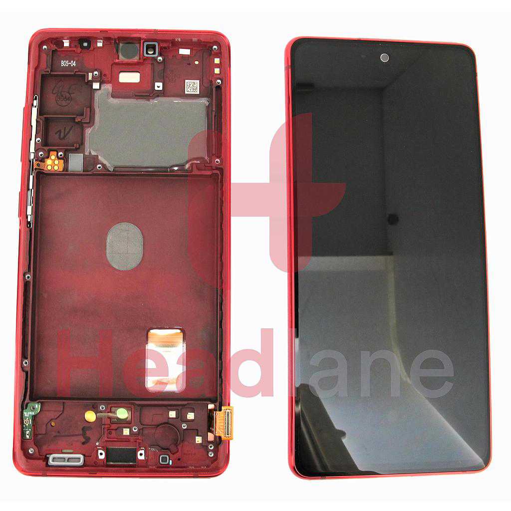 Samsung SM-G781 Galaxy S20 FE 5G LCD Display / Screen + Touch - Cloud Red