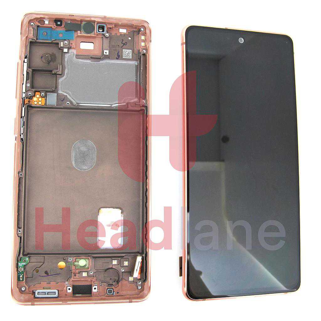 Samsung SM-G781 Galaxy S20 FE 5G LCD Display / Screen + Touch - Cloud Orange