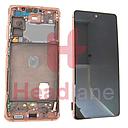 Samsung SM-G781 Galaxy S20 FE 5G LCD Display / Screen + Touch - Cloud Orange