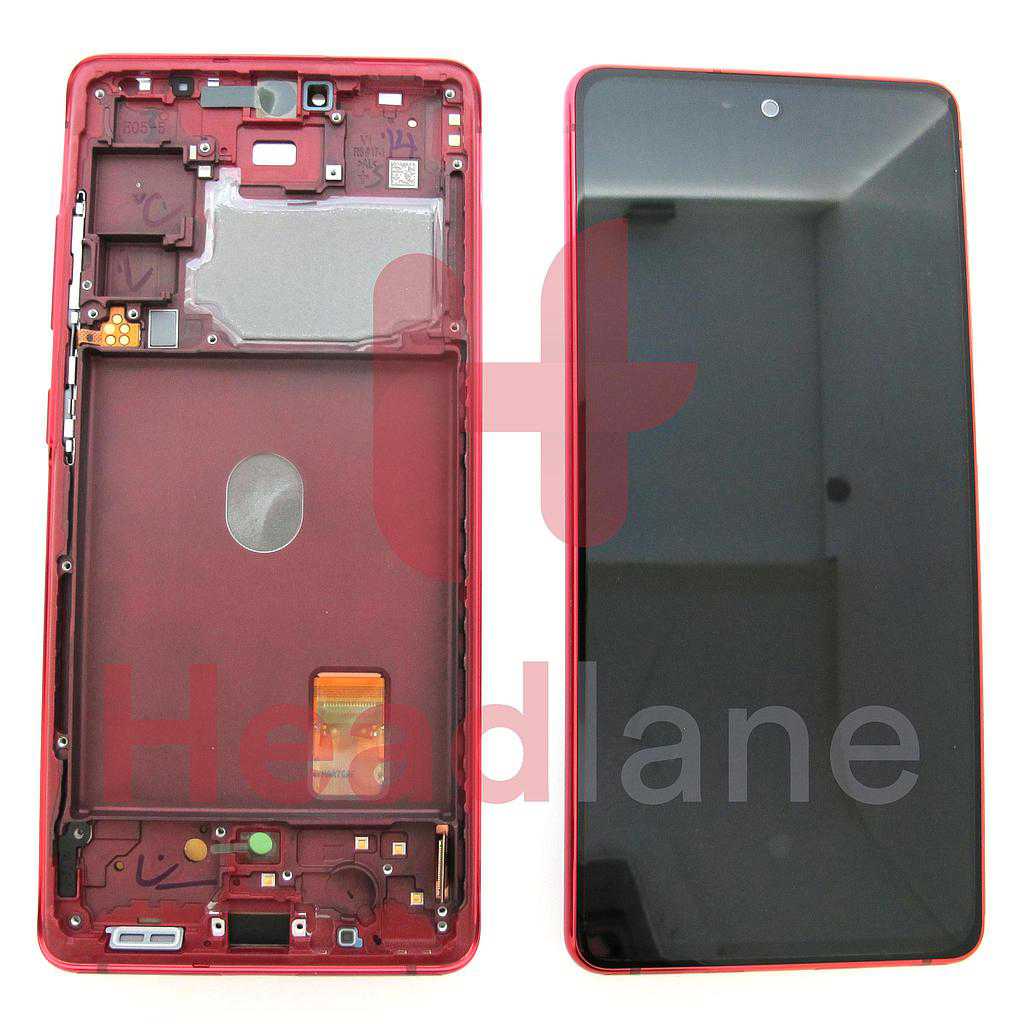 Samsung SM-G780 Galaxy S20 FE 4G LCD Display / Screen + Touch - Cloud Red